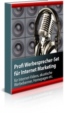 Profi Werbesprecher-Set fr Internet-Marketing