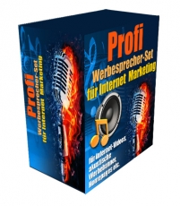 Profi Werbesprecher-Set fr Internet-Marketing